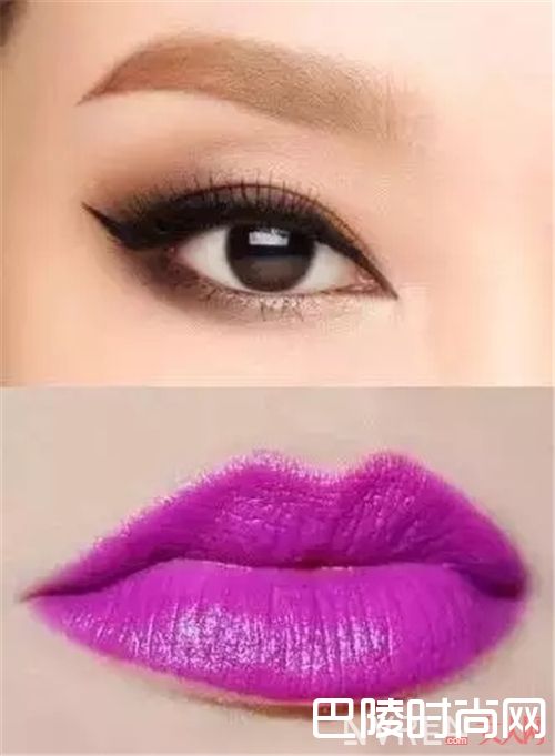 浅土黄与紫色的搭配_365天妆容不重复！从学会这些眼唇搭配技巧开始