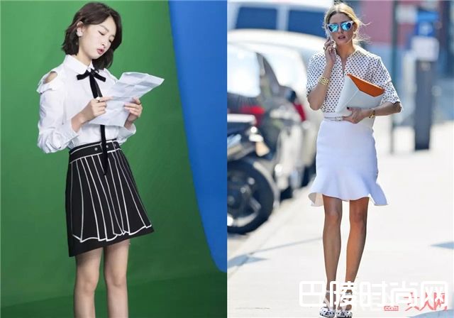 衬衫半裙怎么搭_春夏交替穿什么?最全的流行单品整理在这里了!