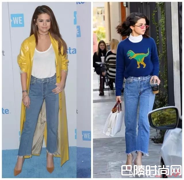 磨边牛仔裤如何搭配_据说这是“最时髦”的牛仔裤，今天我就来破解一下