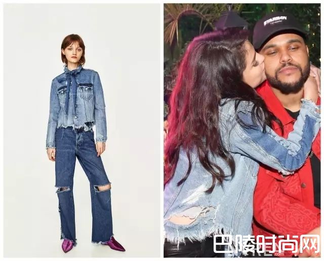 磨边牛仔裤如何搭配_据说这是“最时髦”的牛仔裤,今天我就来破解一下