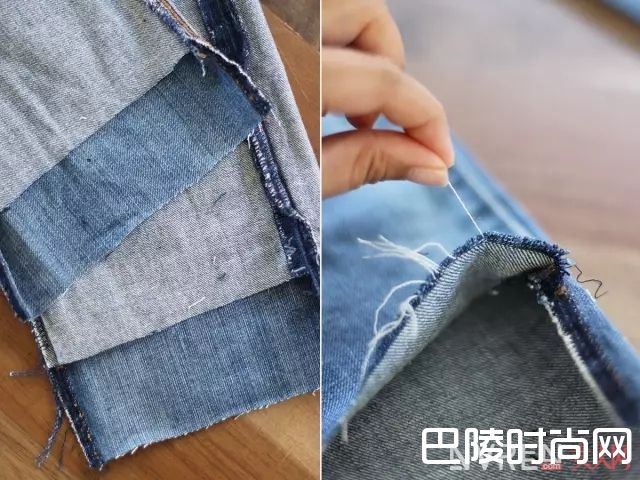 如何DIY磨边牛仔裤_据说这是“最时髦”的牛仔裤，今天我就来破解一下