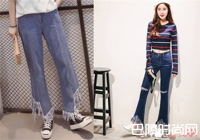 龙须面磨边_据说这是“最时髦”的牛仔裤，今天我就来破解一下