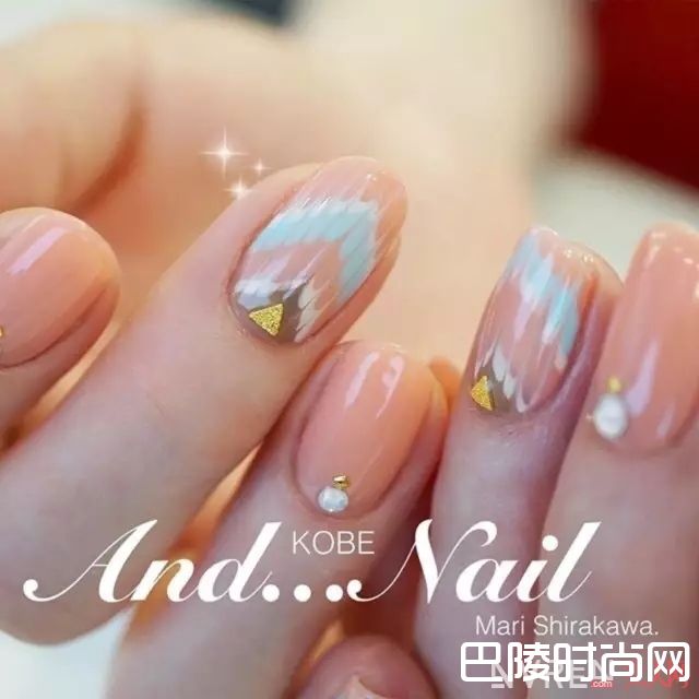 波西米亚风美甲推荐_没有美甲的夏天是不完整的 近百款流行美甲推荐