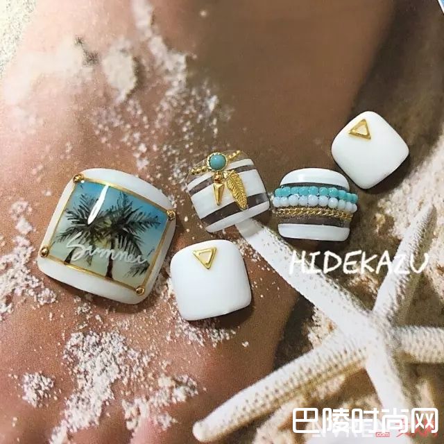 波西米亚风美甲推荐_没有美甲的夏天是不完整的 近百款流行美甲推荐