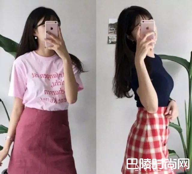 T恤短裙搭配_学生党活力穿搭 送给即将步入职场的你