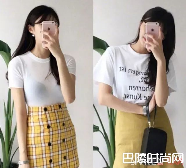 T恤短裙搭配_学生党活力穿搭 送给即将步入职场的你