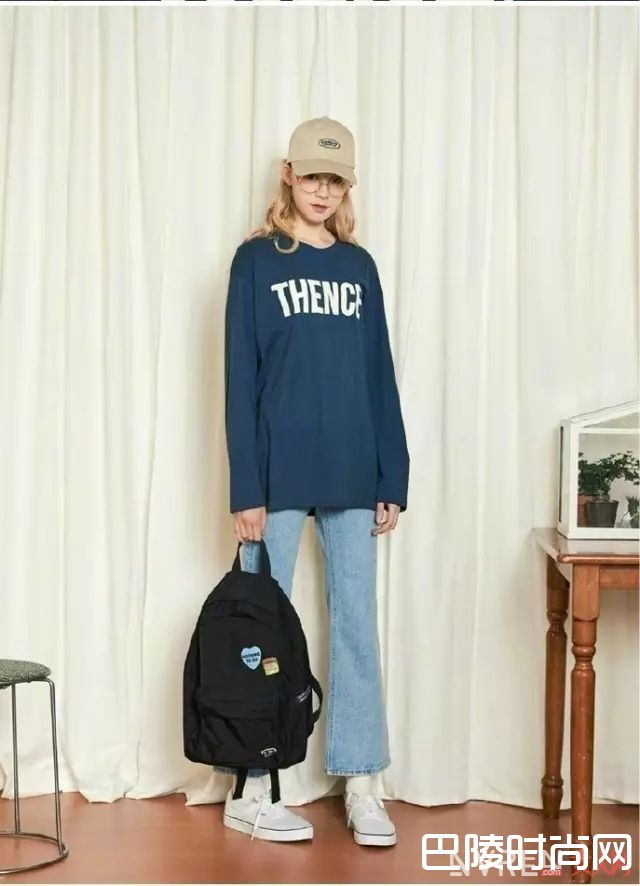 牛仔裤加卫衣_学生党活力穿搭 送给即将步入职场的你