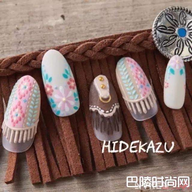 波西米亚风美甲推荐_没有美甲的夏天是不完整的 近百款流行美甲推荐