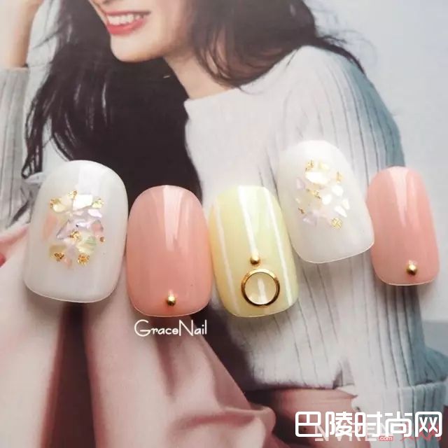 梦幻少女风格美甲_没有美甲的夏天是不完整的 近百款流行美甲推荐