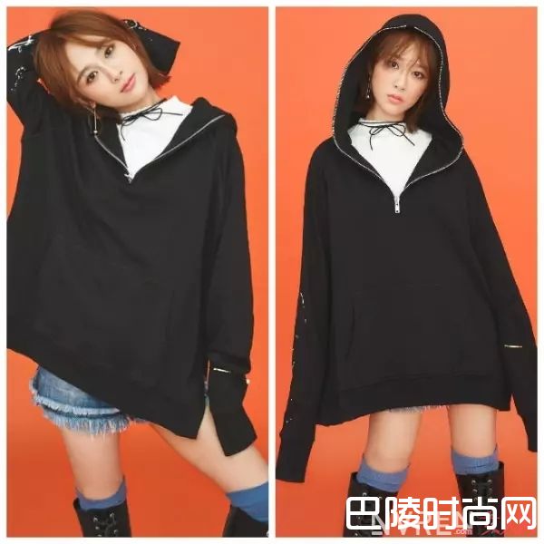 牛仔短裤配卫衣_夏日裤装这样穿,你比这些明星更有范儿!