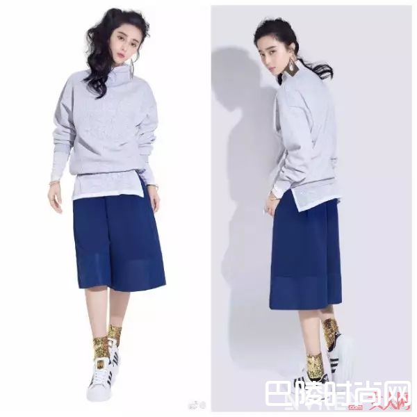 运动中长裤如何搭配_夏日裤装这样穿，你比这些明星更有范儿！