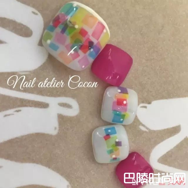 好看的果冻色美甲_没有美甲的夏天是不完整的 近百款流行美甲推荐