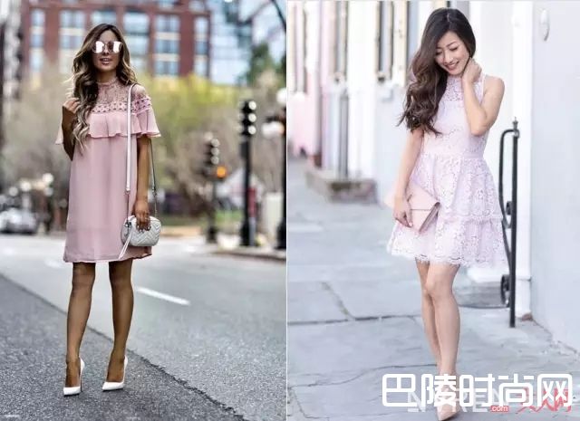 修身连衣裙配低跟鞋_最吸引直男的穿衣公式 女生这么穿他们觉得超美