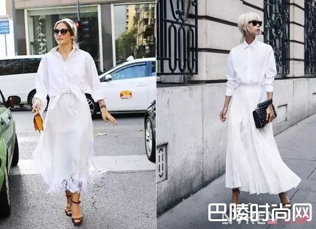 衬衫加收腰半裙_最吸引直男的穿衣公式 女生这么穿他们觉得超美