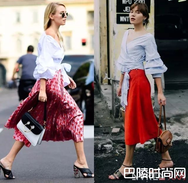 衬衫的色彩搭配_夏季迷人“半裙+衬衫” 一秒打破沉闷OL装！