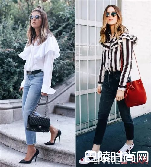 荷叶边衬衫如何搭配？_衬衫的穿法那么多 想要美出新花样就选这三种