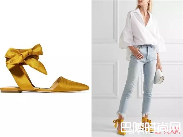 Sam Edelman缎带平底鞋_这些才是今年最流行的高跟鞋 腿长又显瘦