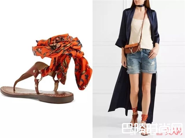 Sam Edelman缎带平底鞋_这些才是今年最流行的高跟鞋 腿长又显瘦