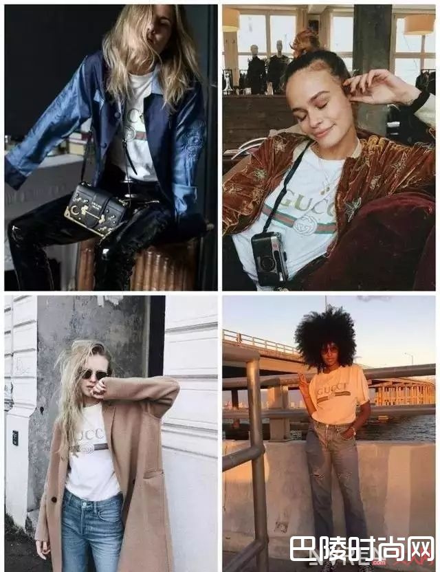 GUCCI T恤_这些T恤才是今年最流行的 一人三件不嫌多