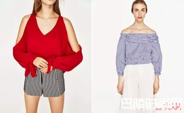 露肩衫推荐_ZARA、HM今夏新品推荐 这些包包和连衣裙简直美炸天！