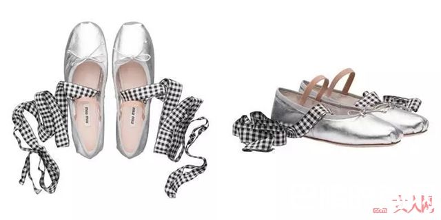 MIUMIU绑带芭蕾舞鞋_这些才是今年最流行的高跟鞋 腿长又显瘦