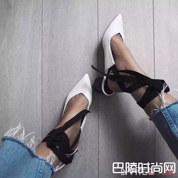 CHLOE绑带粗跟鞋_这些才是今年最流行的高跟鞋 腿长又显瘦