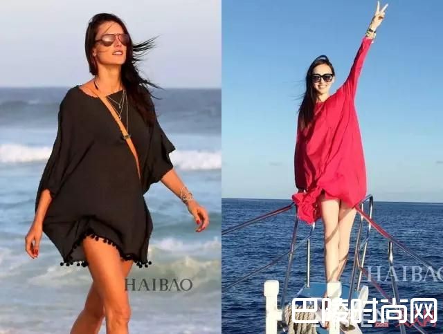 海边罩衫_海边度假穿什么？来看看简单易学+美貌上镜的穿搭法