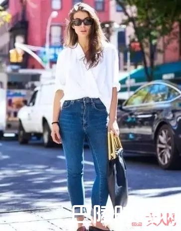 衬衫交叉穿法_只会将衬衫扎进裤子里 还有一千种时髦穿法让你更时髦