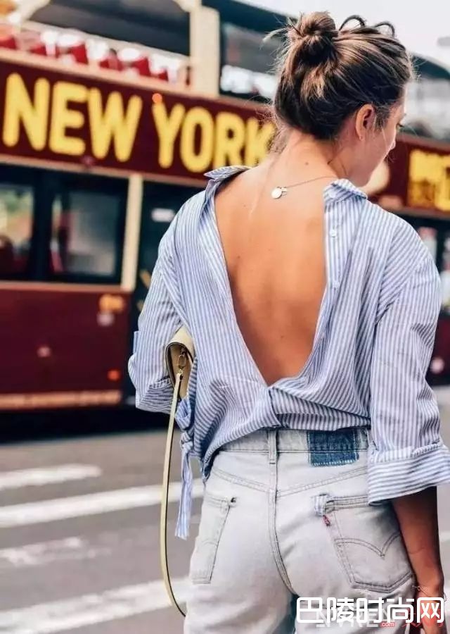 衬衫反穿法_只会将衬衫扎进裤子里 还有一千种时髦穿法让你更时髦