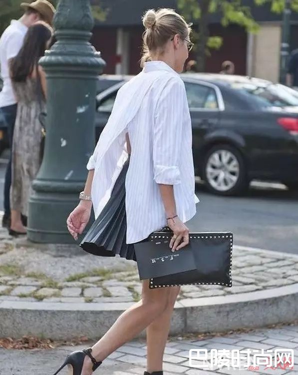 衬衫反穿法_只会将衬衫扎进裤子里 还有一千种时髦穿法让你更时髦