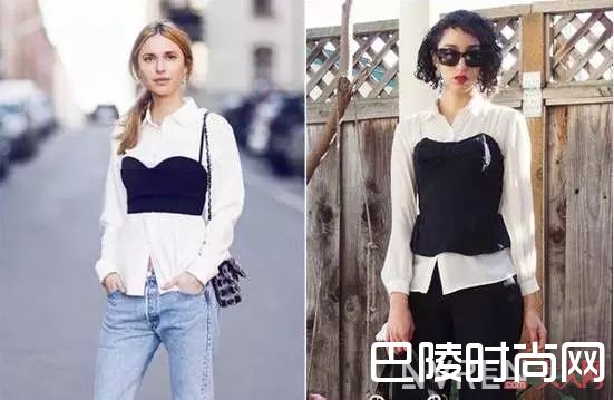 衬衫和内衣外穿_只会将衬衫扎进裤子里 还有一千种时髦穿法让你更时髦