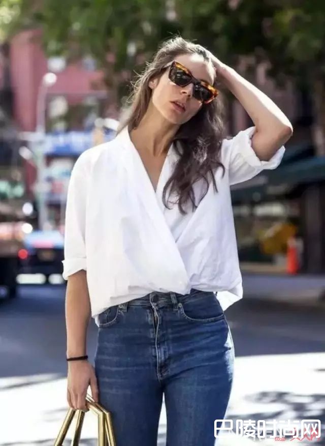 衬衫交叉穿法_只会将衬衫扎进裤子里 还有一千种时髦穿法让你更时髦