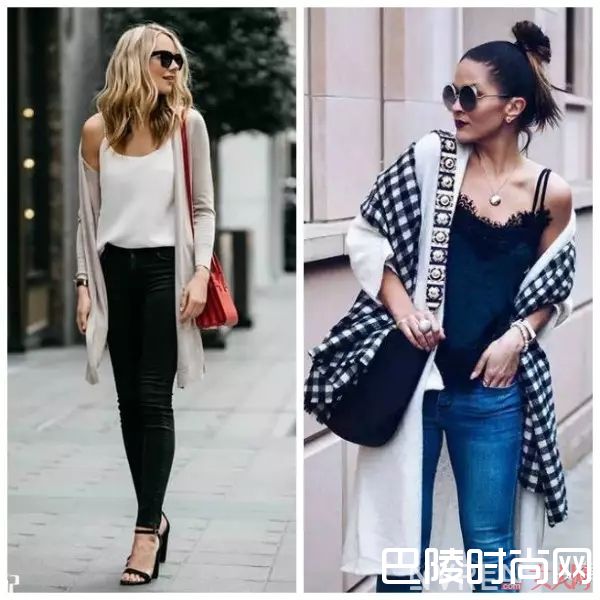 吊带加开衫显瘦_让你看上去瘦5斤的夏季时髦穿搭法