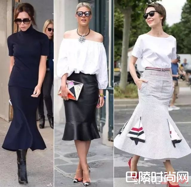 显瘦的鱼尾裙_腿粗有什么错？这几个单品轻松告别大象腿！