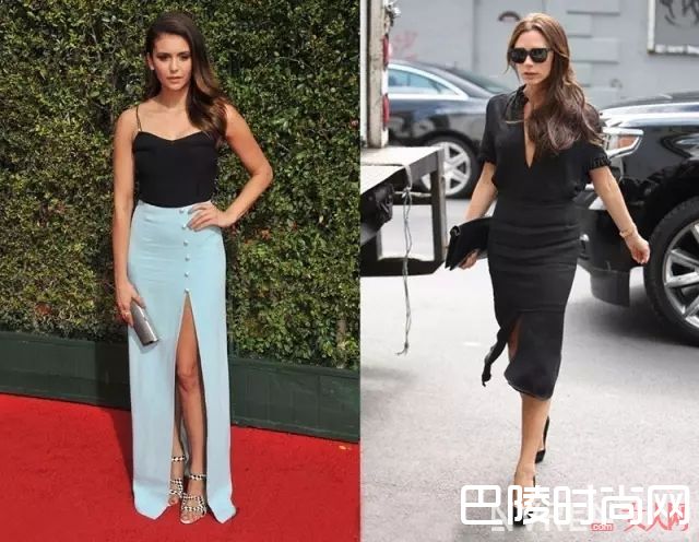 显瘦的直筒半身裙_腿粗有什么错？这几个单品轻松告别大象腿！