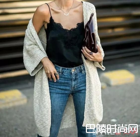 吊带加开衫显瘦_让你看上去瘦5斤的夏季时髦穿搭法