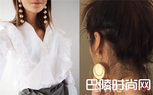 圆脸如何选款耳环_耳朵上的小心机 懂得了这些让你性感翻倍