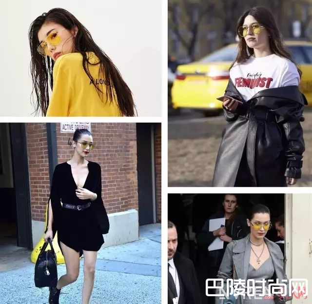 黄色系太阳镜推荐_初夏专色！让人心情都明媚起来的“黄色系”