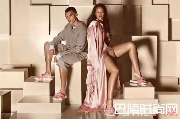 Puma x Rihanna拖鞋简介_澡堂拖也美得让人心痒 今夏必入美鞋No.1