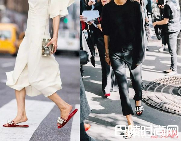 Miu Miu拖鞋简介_澡堂拖也美得让人心痒 今夏必入美鞋No.1