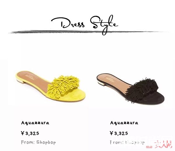 Aquazzura拖鞋简介_澡堂拖也美得让人心痒 今夏必入美鞋No.1