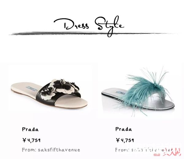 Prada拖鞋简介_澡堂拖也美得让人心痒 今夏必入美鞋No.1