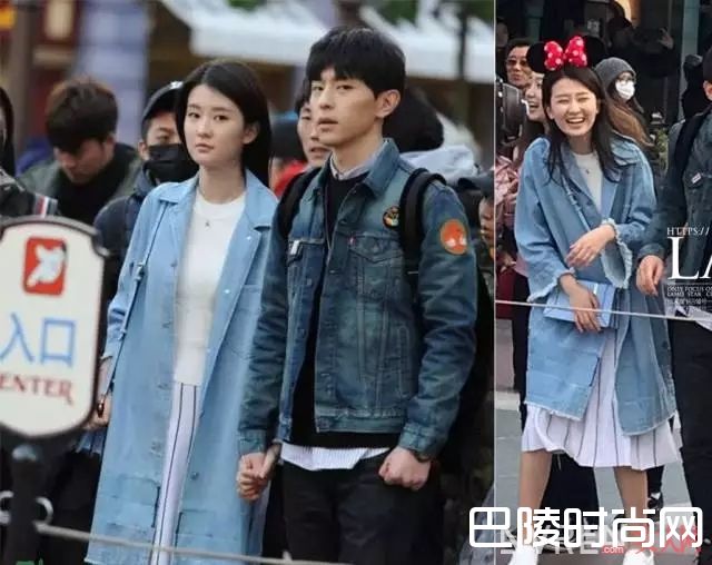 关关海报牛仔外套同款_欢乐颂2开播，安迪穿的连衣裙才300块，她的口红色号居然是这个！