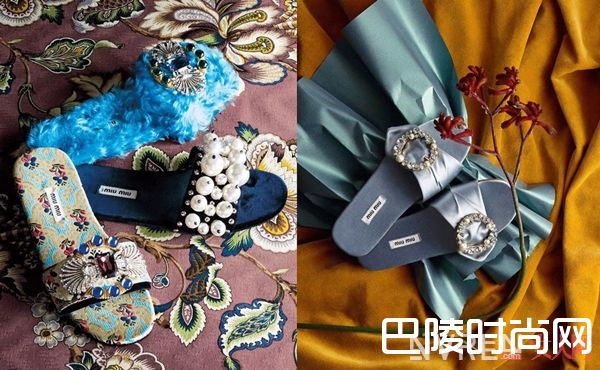 Miu Miu拖鞋简介_澡堂拖也美得让人心痒 今夏必入美鞋No.1