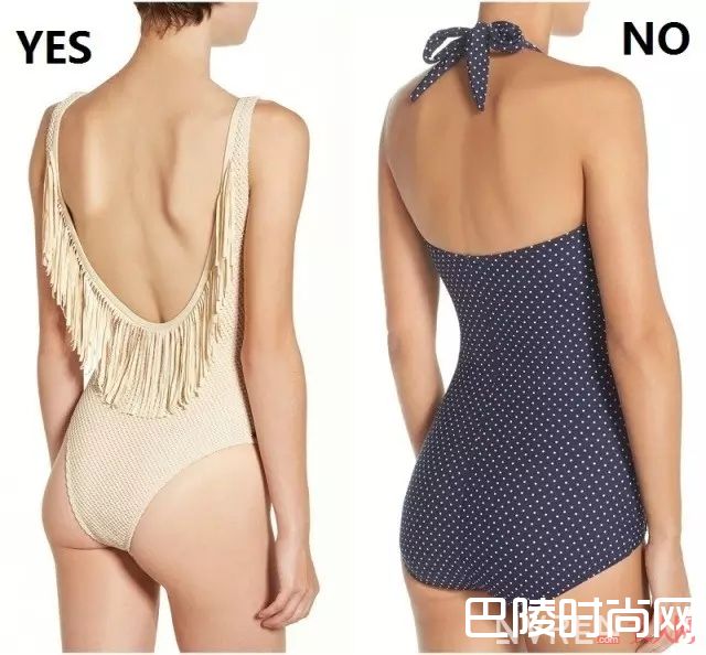 臀部扁平适合什么泳衣_姑娘你的泳衣选错了——针对身形问题教你买泳衣