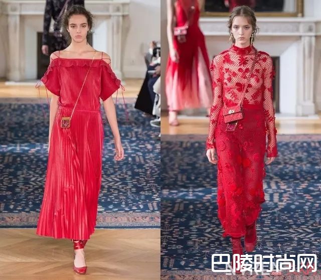 红色系穿搭_草木绿彻底拔草！这几个流行色貌美又好穿