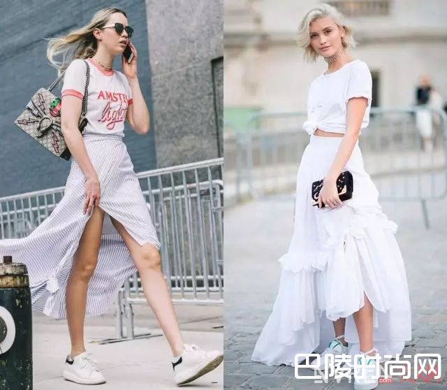 白色穿搭_草木绿彻底拔草！这几个流行色貌美又好穿