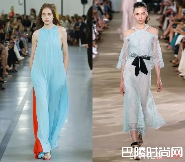 天堂蓝穿搭_草木绿彻底拔草！这几个流行色貌美又好穿