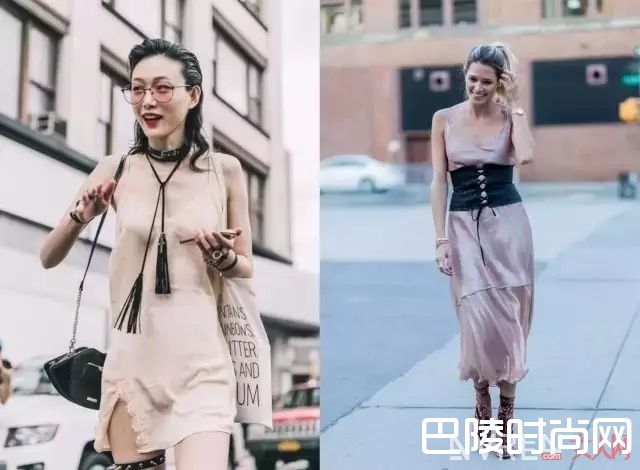 吊带和配饰的搭配_骚动的夏季穿上Slip dress吊带令你风情万种