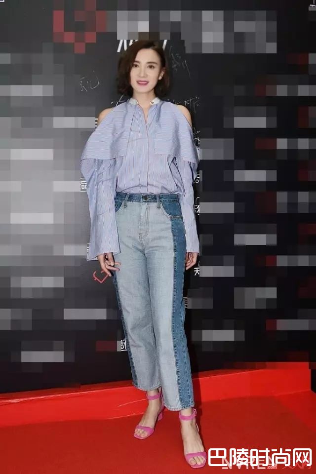 明星穿的蓝色单品_清爽的蓝色穿搭 让你看到高质感的休闲气质